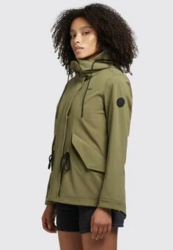 Khujo Gammi - Jas - Olivgrün -Kleding Verkoop 00056f1d7ec44b19814d49f6c3fb434b