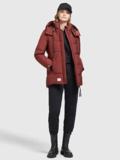 Khujo Winterjassen Winterjas Eunice Dames Roestrood -Kleding Verkoop 02b77ab450bcb07cfb0b9f5c2c1596ac scaled