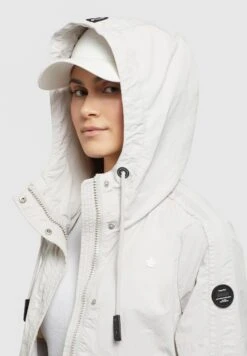 Khujo Zahira3 - Lichte Jas - Hellgrau -Kleding Verkoop 04309f863caf4bea9f0c0aa6bd4ccc83