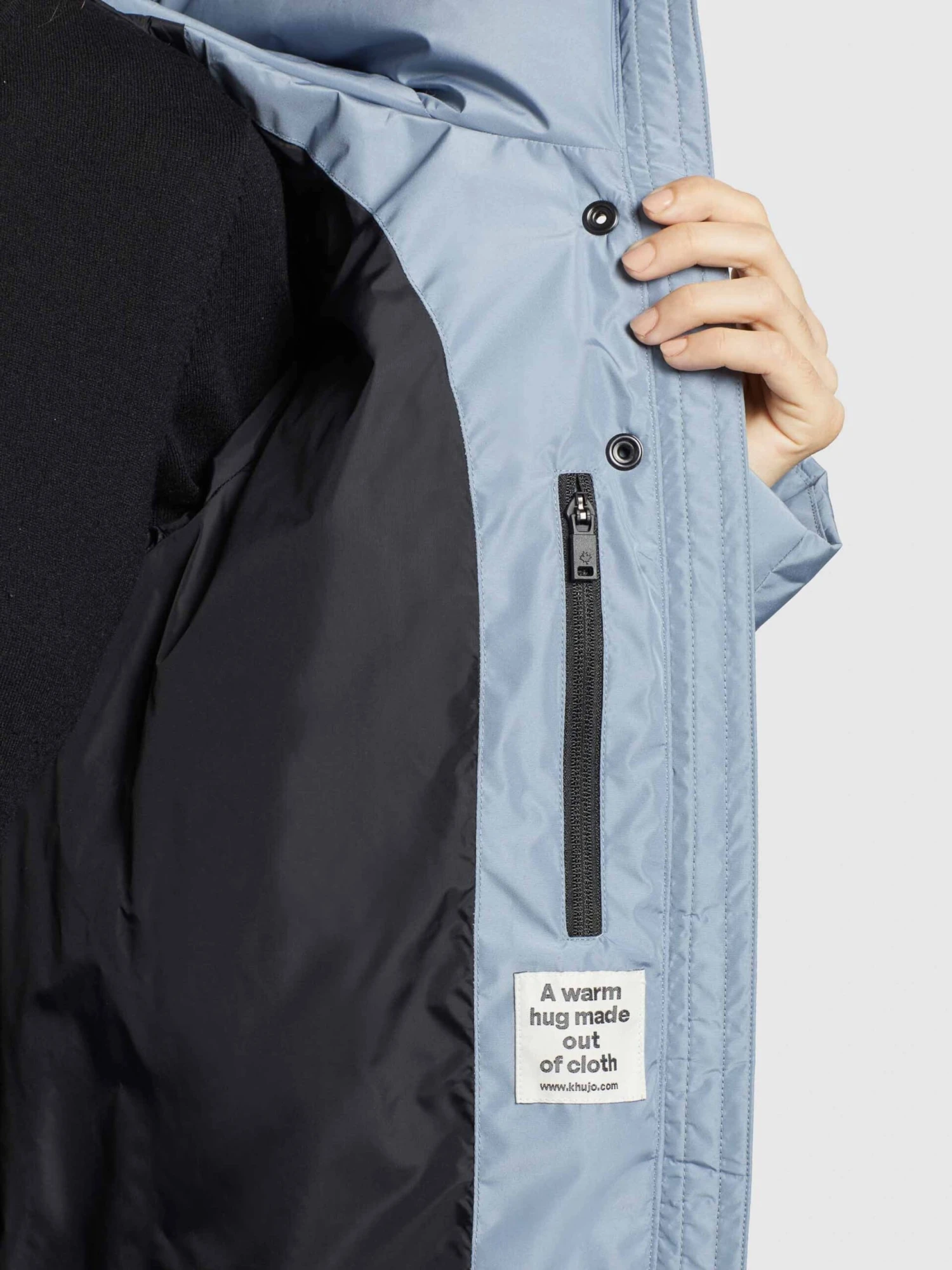 Khujo Winterjassen Winterjas Jordis 4 Dames Lichtblauw 8 Khujo Winterjassen Winterjas Jordis 4 Dames Lichtblauw - Image 8