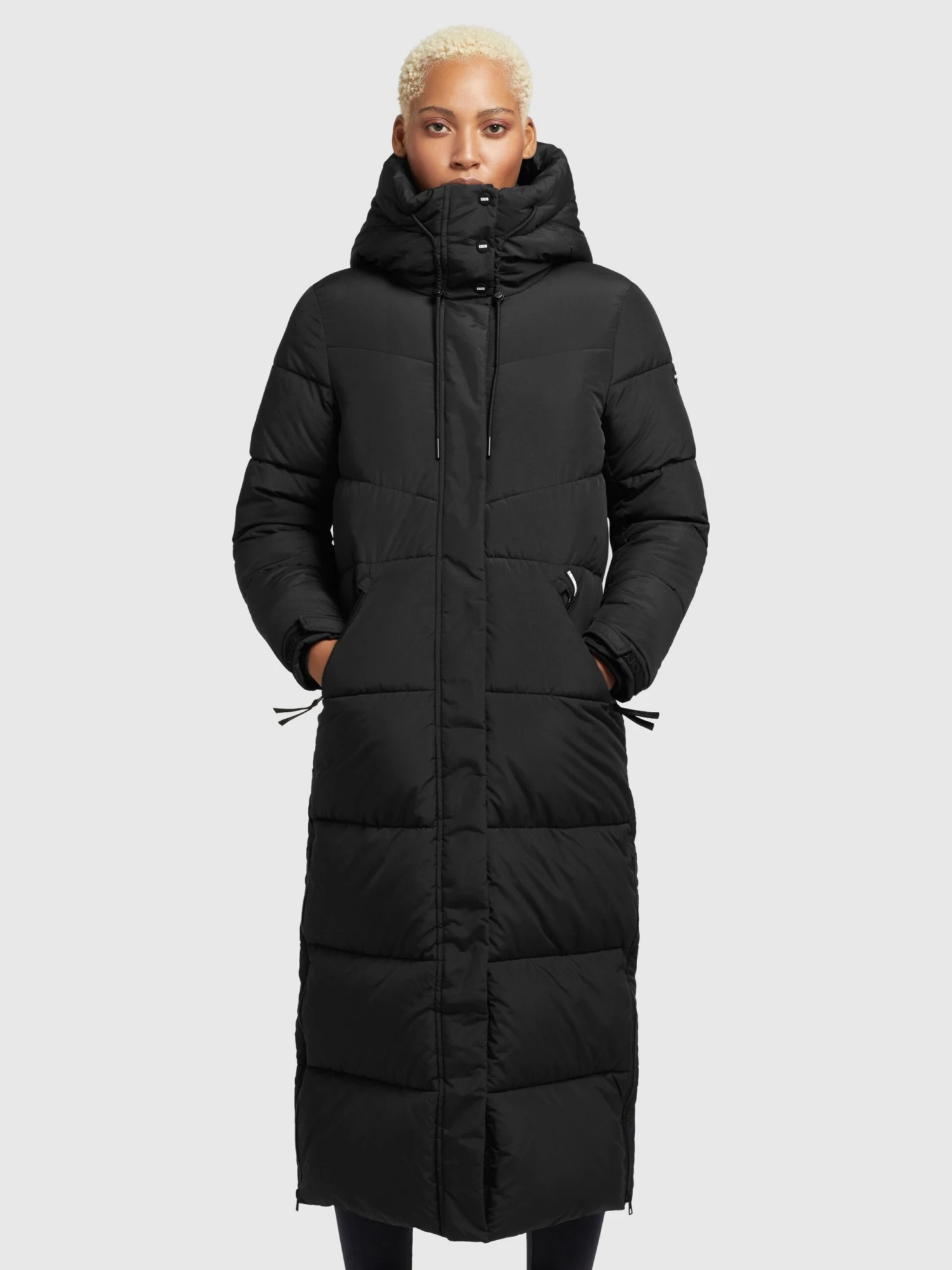 Khujo Wintermantels Wintermantel Shimanta 2 Dames Zwart 2 Khujo Wintermantels Wintermantel Shimanta 2 Dames Zwart - Image 2