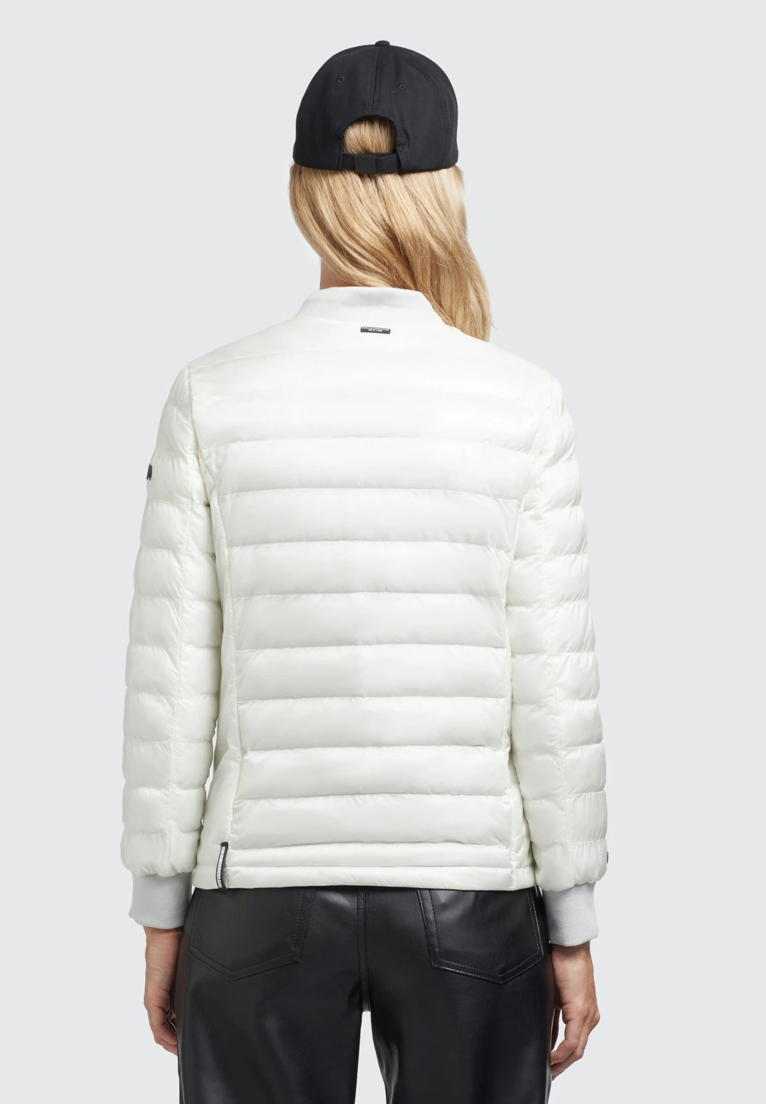 Khujo Maude Shiny - Bomberjacks - Cremeweiß 3 Khujo Maude Shiny - Bomberjacks - Cremeweiß - Image 3