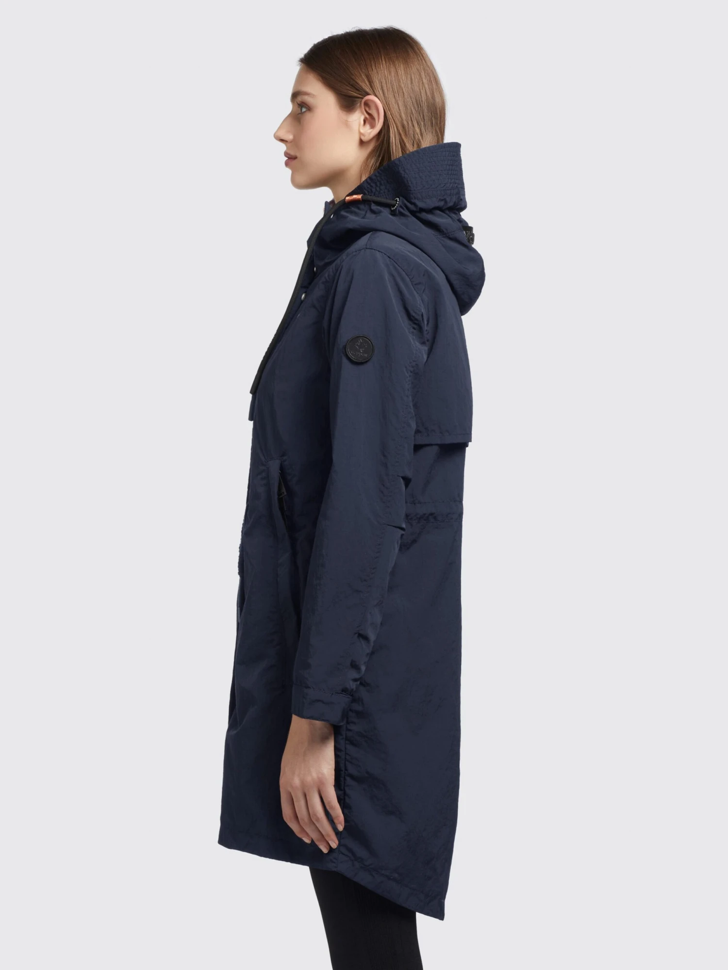 Khujo Tussenmantels Tussenmantel Adda2 Dames Donkerblauw 5 Khujo Tussenmantels Tussenmantel Adda2 Dames Donkerblauw - Image 5