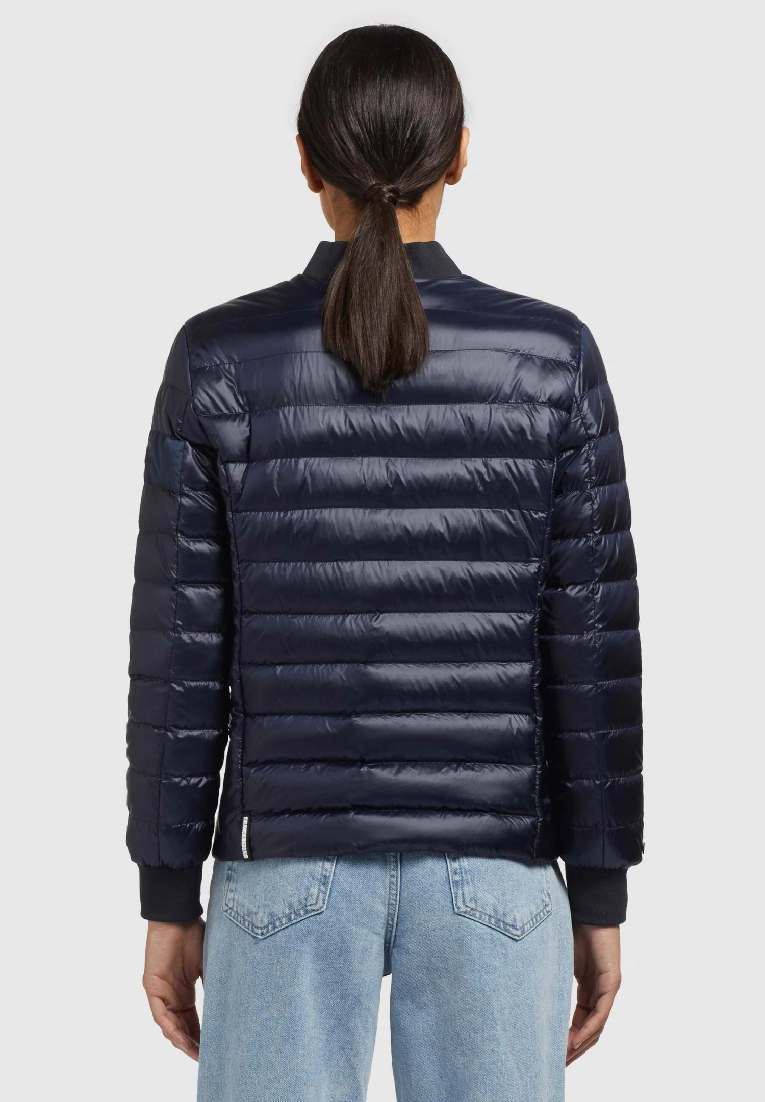 Khujo Maude Shiny - Bomberjacks - Dunkelblau 3 Khujo Maude Shiny - Bomberjacks - Dunkelblau - Image 3