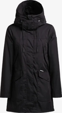 Khujo Parkas Tussenparka Aira 3 Dames Zwart
