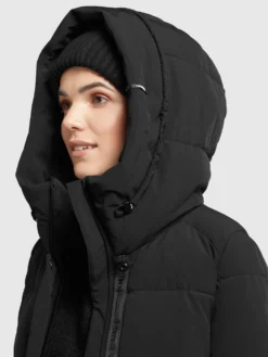 Khujo Korte Mantels Wintermantel Wente Dames Zwart -Kleding Verkoop 107b10deef56333ffcc4ea0a177ca73e scaled