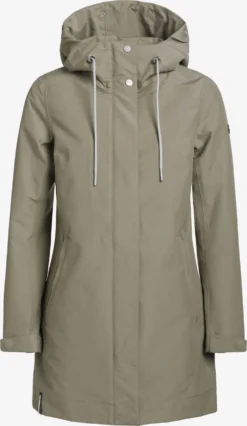 Khujo Tussenmantels Tussenmantel Artisa Dames Grijs / Groen