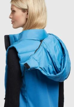 Khujo Fabia Matt - Bodywarmer - Blau -Kleding Verkoop 10ea64982c274475be5e3d0ed642e1ca