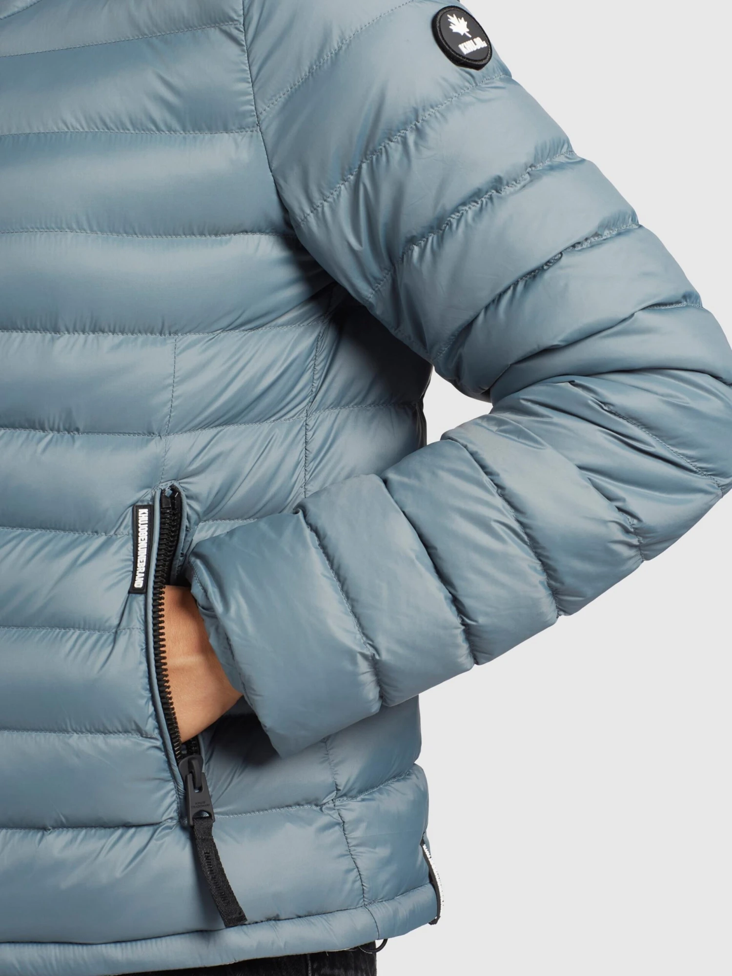 Khujo Tussenjassen Tussenjas Lovina Dames Duifblauw 7 Khujo Tussenjassen Tussenjas Lovina Dames Duifblauw - Image 7