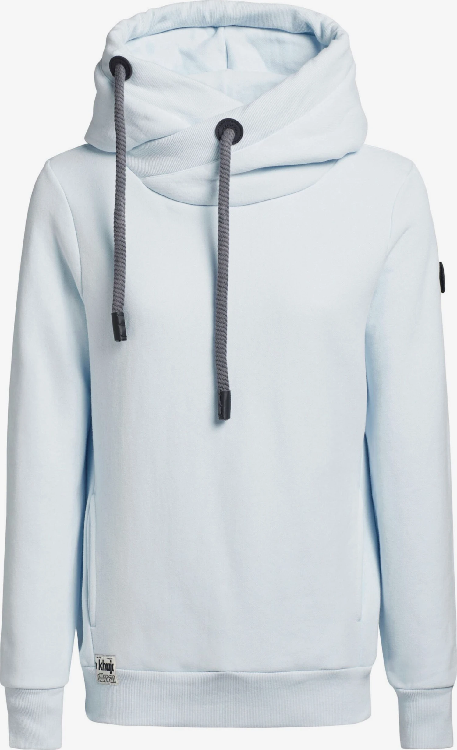Khujo Hoodies Sweatshirt Karima Dames Lichtblauw 1 Khujo Hoodies Sweatshirt Karima Dames Lichtblauw