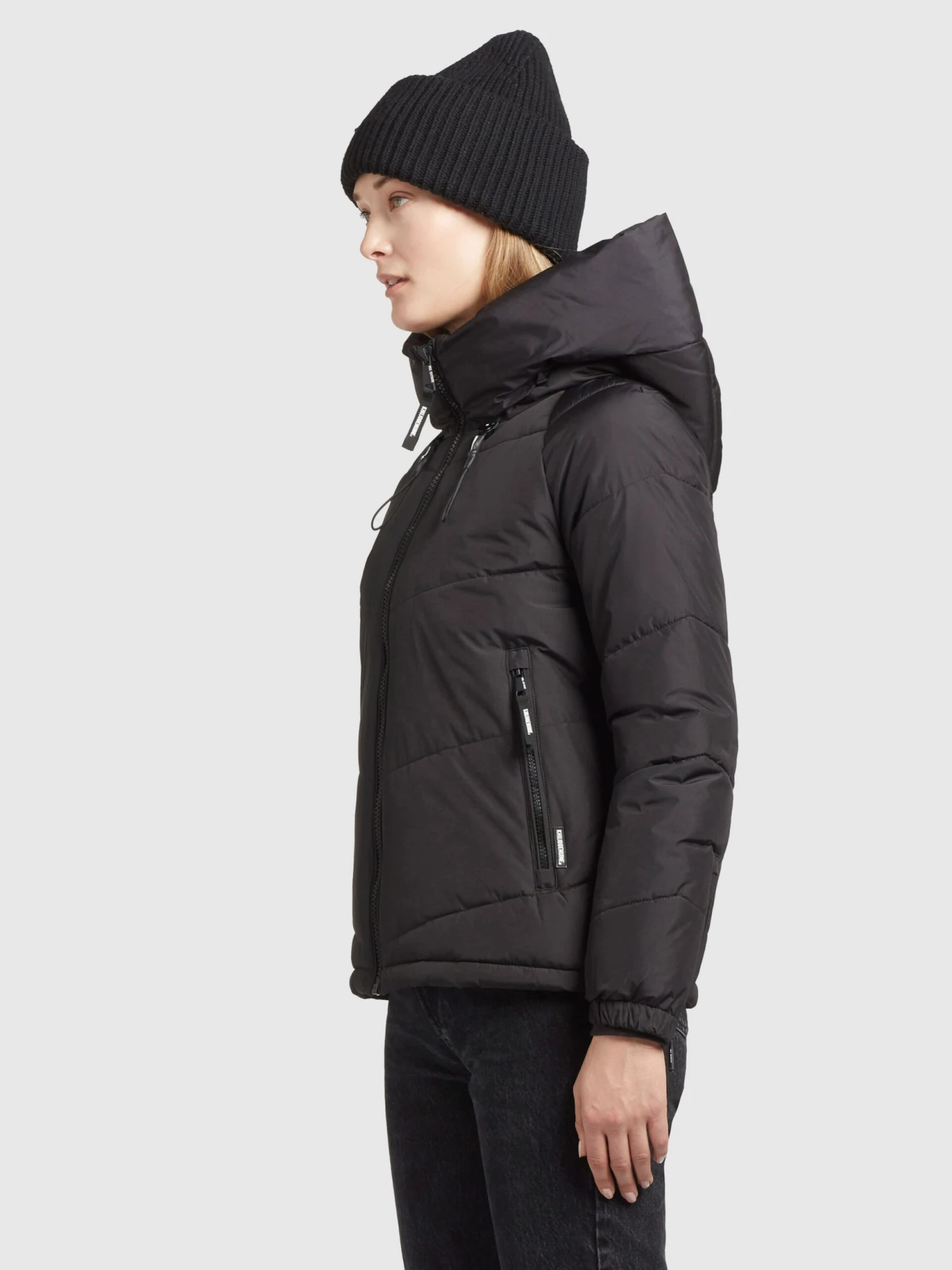 Khujo Winterjassen Winterjas Esila Dames Zwart 5 Khujo Winterjassen Winterjas Esila Dames Zwart - Image 5