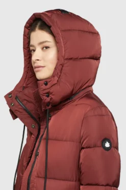 Khujo Wintermantels Wintermantel HAZELLE Dames Roestrood -Kleding Verkoop 17fd68fed07b23dc019b15767fadc8eb scaled