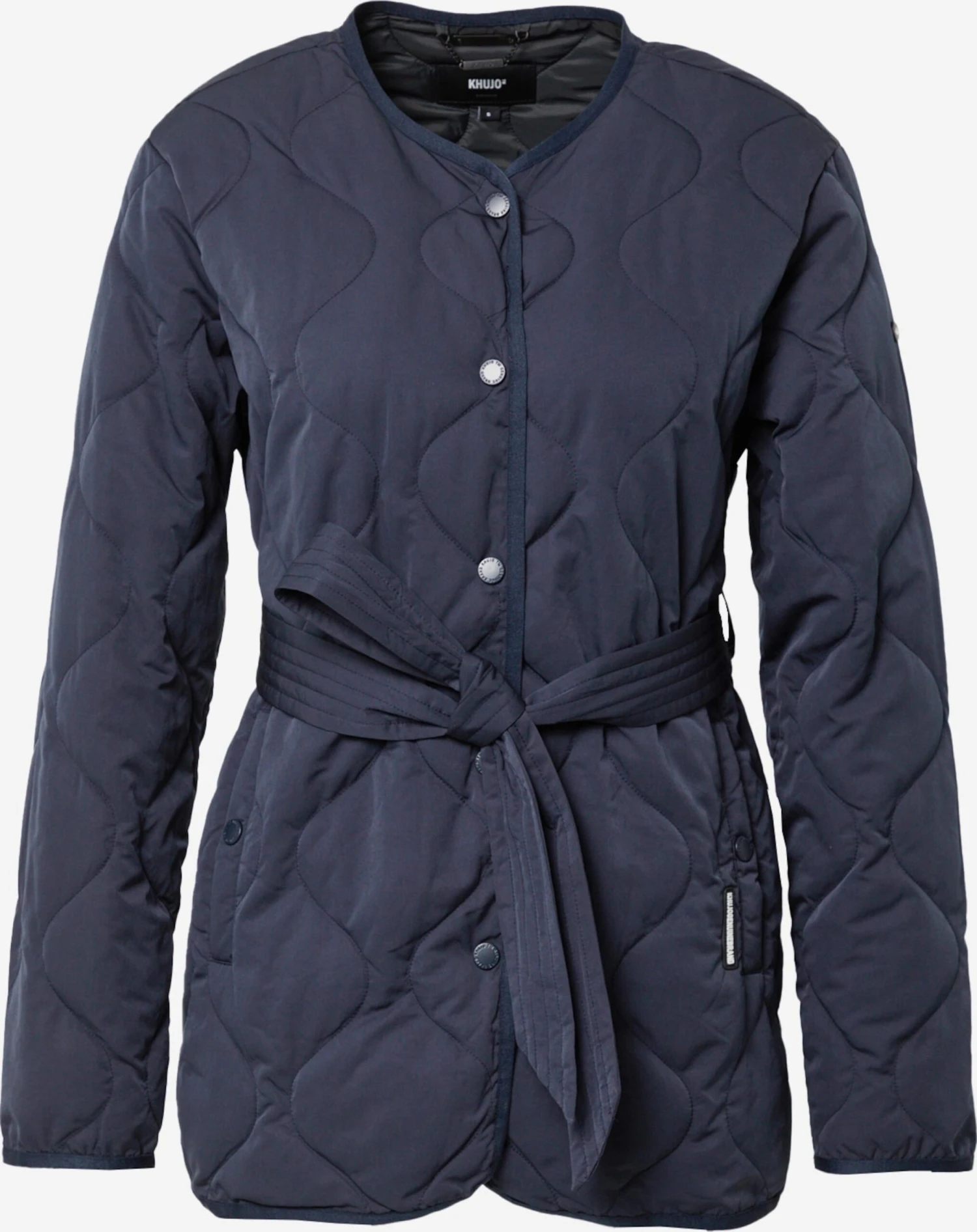 Khujo Tussenjassen Tussenjas Yuna Dames Donkerblauw 1 Khujo Tussenjassen Tussenjas Yuna Dames Donkerblauw