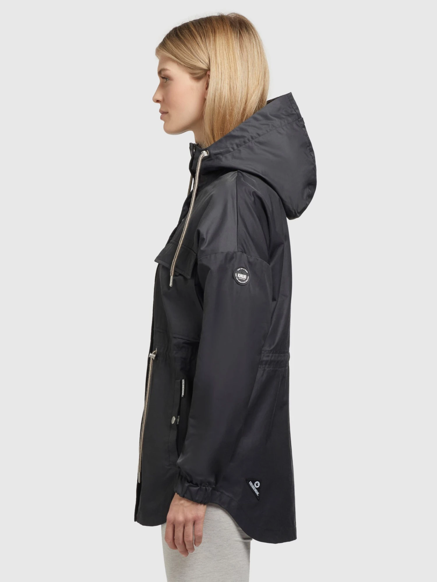 Khujo Tussenjassen Tussenjas PRAYATA Dames Donkergrijs 5 Khujo Tussenjassen Tussenjas PRAYATA Dames Donkergrijs - Image 5