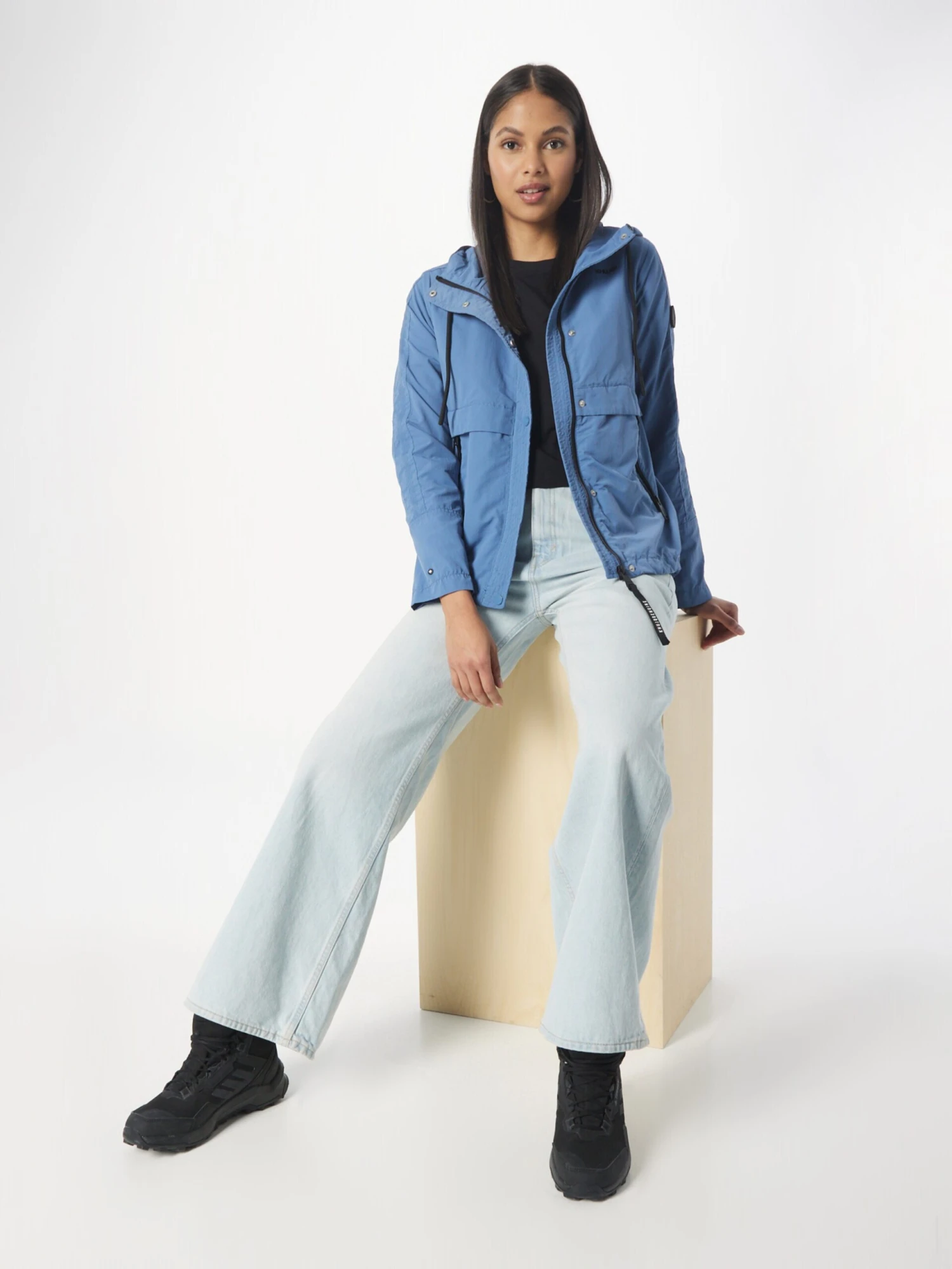 Khujo Tussenjassen Tussenjas Zahira Dames Duifblauw 4 Khujo Tussenjassen Tussenjas Zahira Dames Duifblauw - Image 4