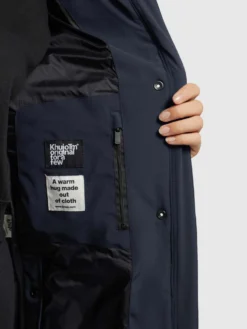 Khujo Tussenmantels Tussenmantel Namita Dames Navy -Kleding Verkoop 1e03f7916553bc535d8fc4c4b012399b scaled