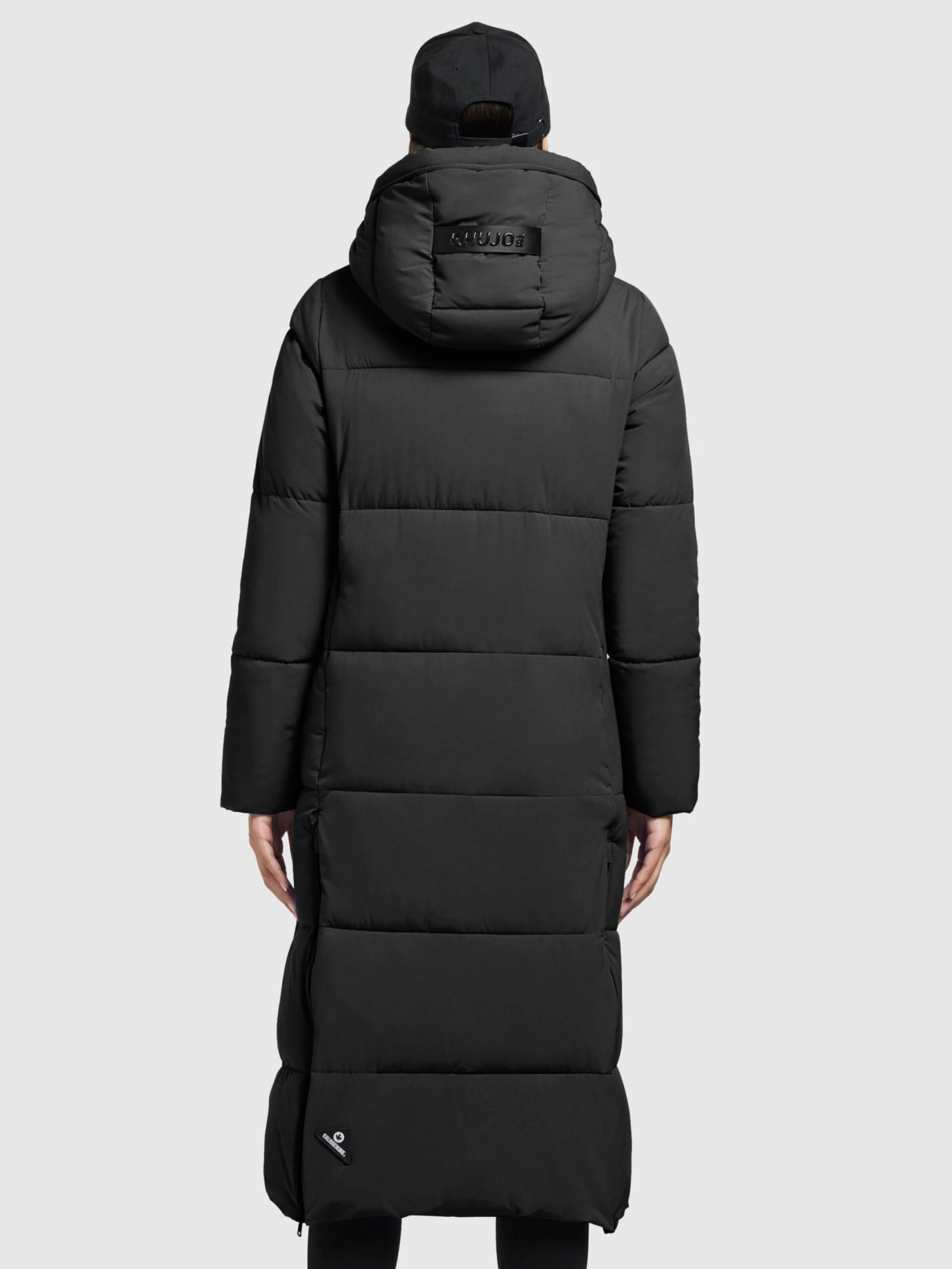 Khujo Tussenmantels Tussenmantel Melona Dames Zwart 4 Khujo Tussenmantels Tussenmantel Melona Dames Zwart - Image 4