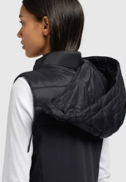 Khujo Fabia Matt - Bodywarmer - Schwarz -Kleding Verkoop 1f492f2ba9d54928b1443423fd26cd5a