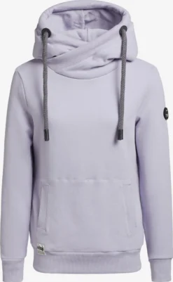 Khujo Hoodies Sweatshirt Rhabea Dames Lavendel