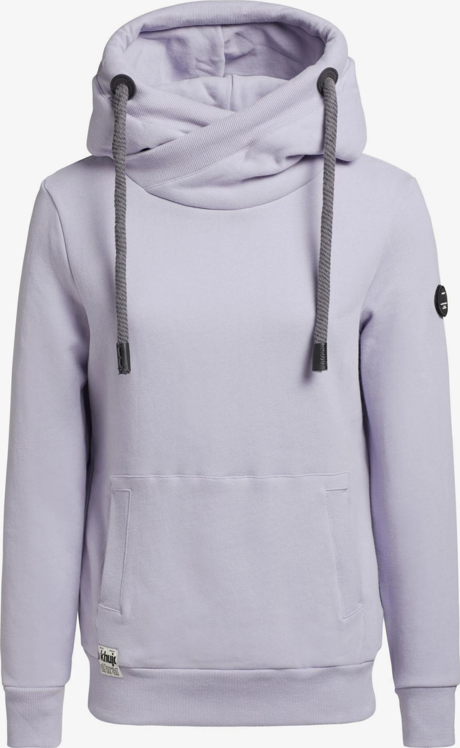 Khujo Hoodies Sweatshirt Rhabea Dames Lavendel 1 Khujo Hoodies Sweatshirt Rhabea Dames Lavendel