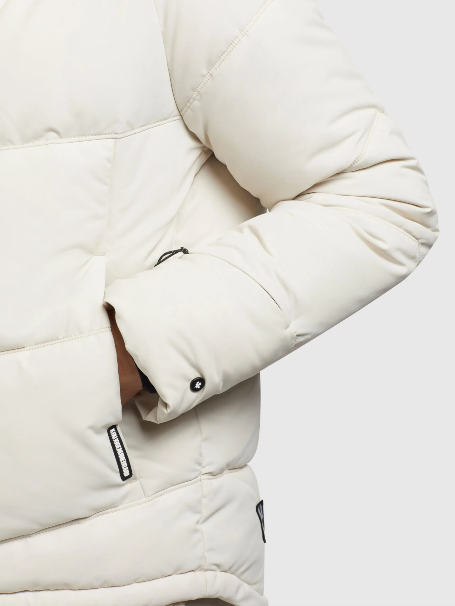 Khujo Winterjassen Winterjas Monty 2 Dames Offwhite 7 Khujo Winterjassen Winterjas Monty 2 Dames Offwhite - Image 7