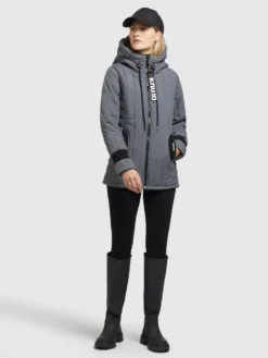 Khujo Winterjassen Winterjas Tweety Dames Grijs -Kleding Verkoop 2108d956348290d026d44d4986d42e1a scaled