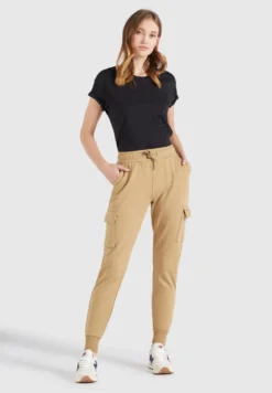 Khujo Sweatpants Tapered Cargobroek Staci Dames Beige -Kleding Verkoop 22cd2d99b633cd3d0d097ac61fdee990 scaled