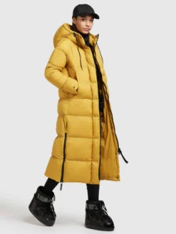 Khujo Wintermantels Wintermantel Dames Goudgeel -Kleding Verkoop 259b2d6d0ecdc9e8231f556c74991729 scaled