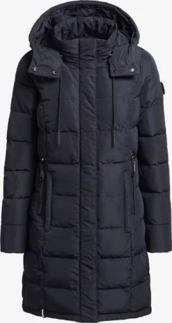 Khujo Korte Mantels Wintermantel Cups Dames Marine