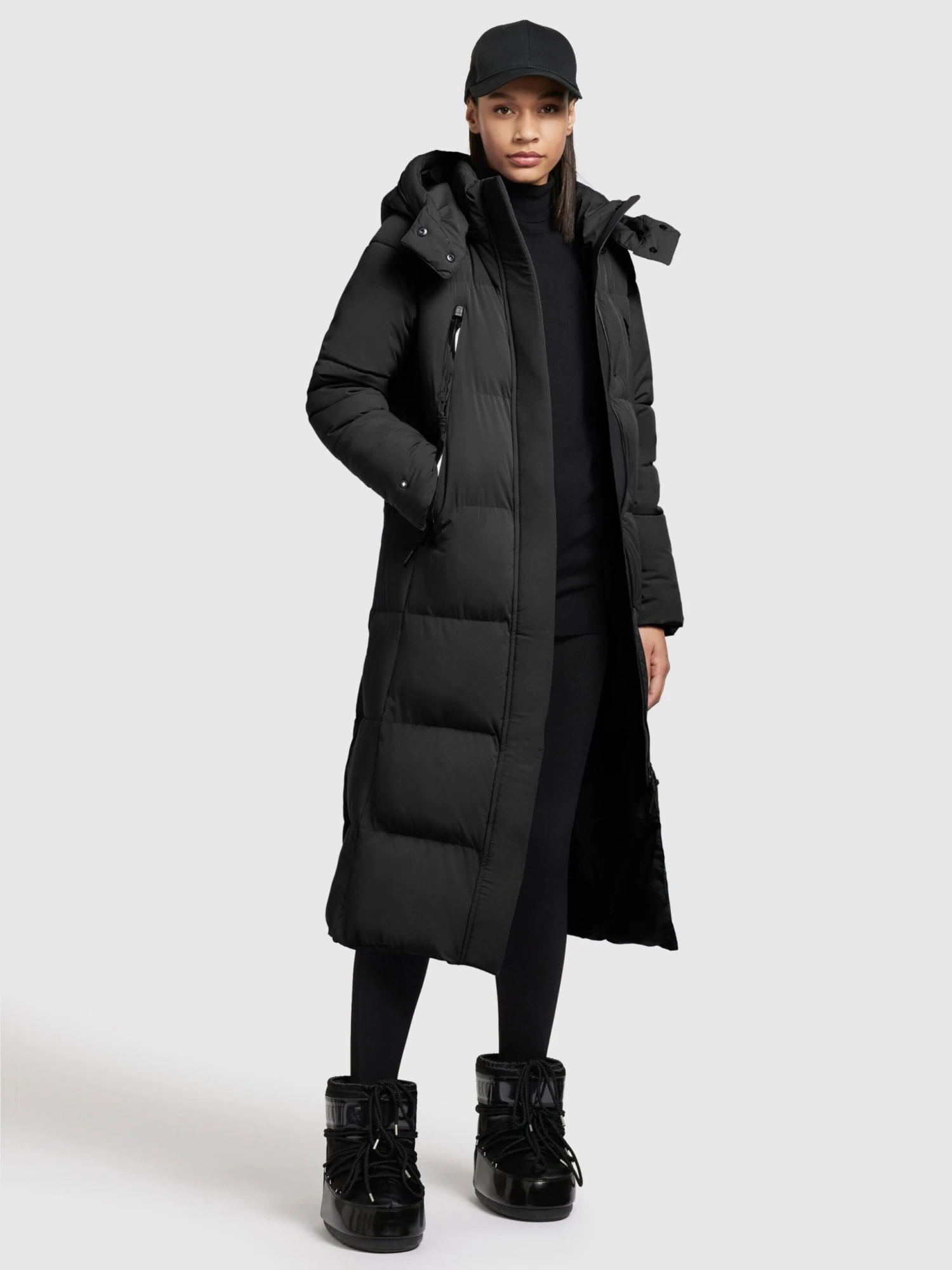 Khujo Tussenmantels Tussenmantel Melona Dames Zwart 6 Khujo Tussenmantels Tussenmantel Melona Dames Zwart - Image 6