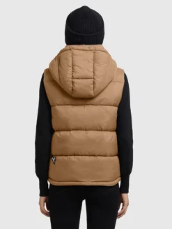 Khujo Bodywarmers Bodywarmer Eden Dames Lichtbruin -Kleding Verkoop 2af655752085bccc66888100cf3f8541 scaled