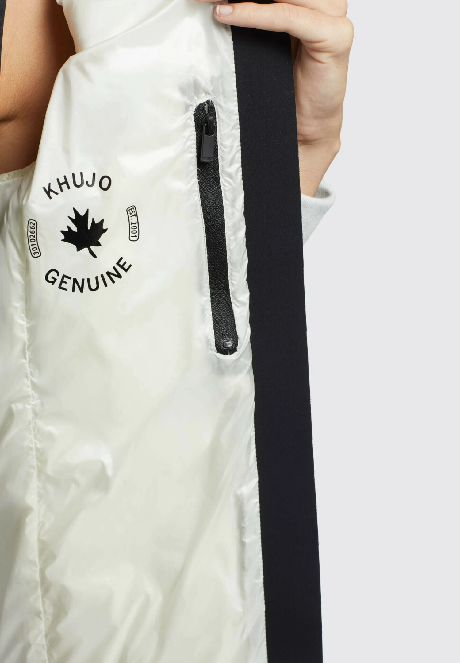 Khujo Maude Shiny - Bomberjacks - Cremeweiß 6 Khujo Maude Shiny - Bomberjacks - Cremeweiß - Image 6