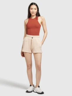 Khujo Shorts Regular Broek Dames Abrikoos -Kleding Verkoop 2c9b7982fbffb205ee3c615b8a434dcc scaled