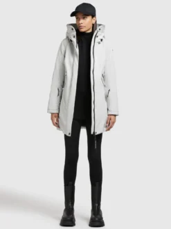 Khujo Winterjassen Winterjas Viona 3 Dames Lichtgrijs -Kleding Verkoop 2e82a20f6581942f97eee49da937d8c5 scaled