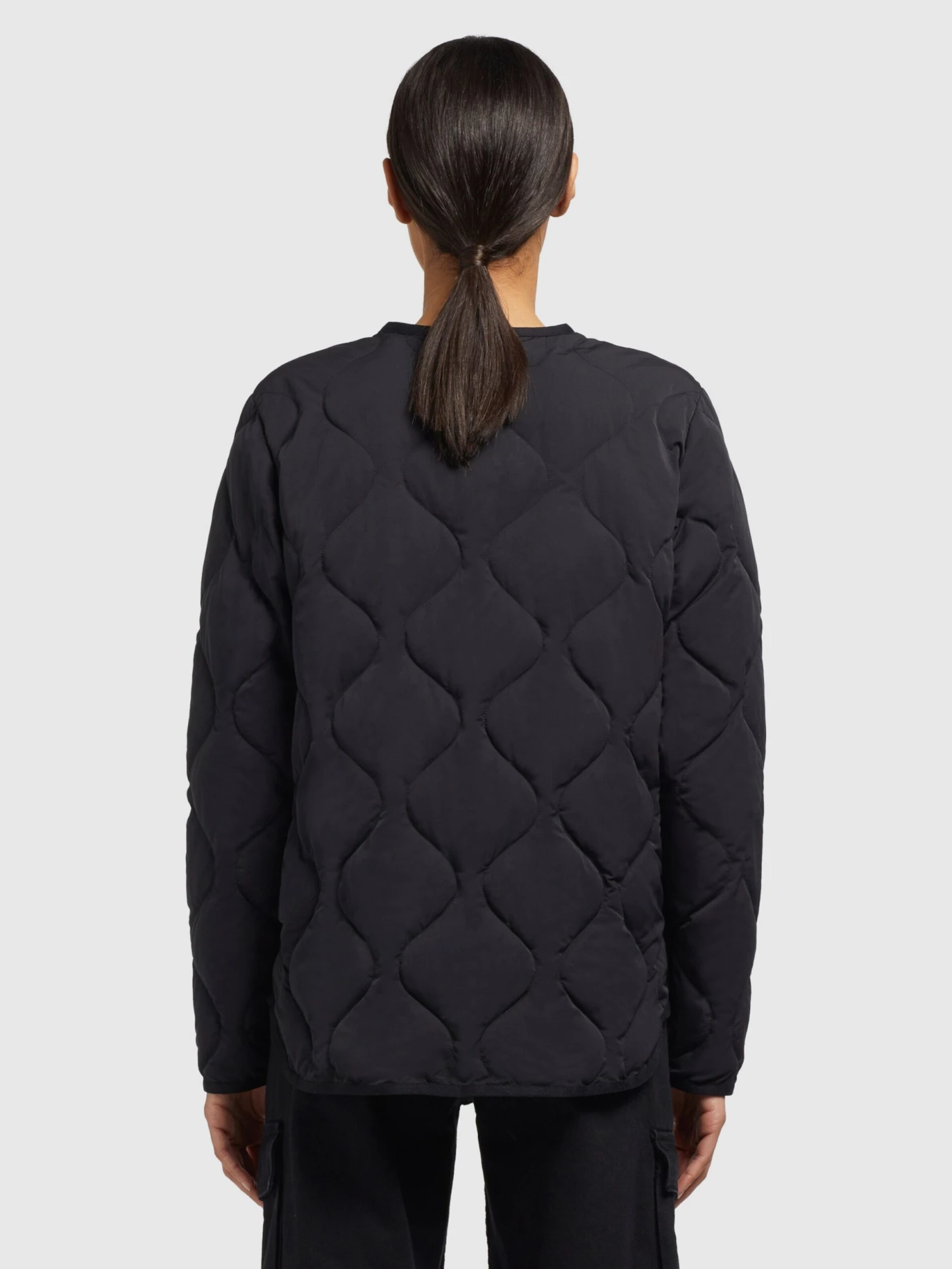 Khujo Tussenjassen Tussenjas ALMA Dames Zwart 4 Khujo Tussenjassen Tussenjas ALMA Dames Zwart - Image 4