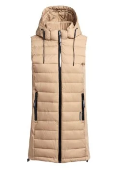 Khujo Weste Becca Matt - Bodywarmer - Beige -Kleding Verkoop 3268221335ff44208970b9f998e88234 scaled