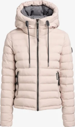 Khujo Tussenjassen Tussenjas Lovina Dames Poederroze