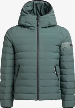 Khujo Winterjassen Winterjas Vitus Heren Groen