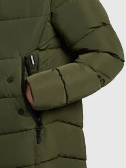 Khujo Tussenmantels Tussenmantel Klayd Dames Olijfgroen -Kleding Verkoop 33d643d9e4c86a57eeb0831703f56f45 scaled