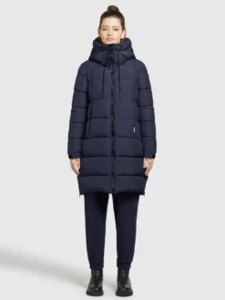 Khujo Wintermantels Wintermantel Youma Dames Navy -Kleding Verkoop 3685efe77dedc2b24882455c9a0270ef scaled