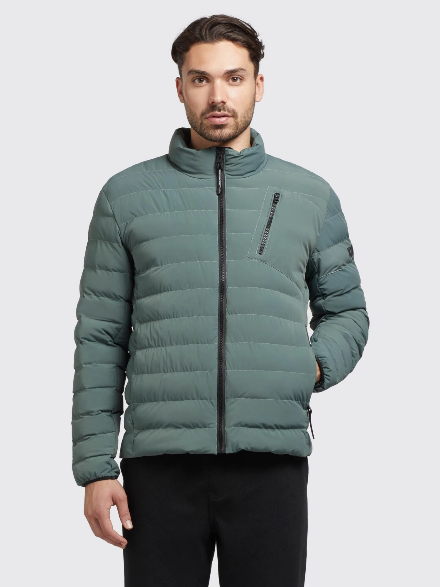 Khujo Tussenjassen Tussenjas Percy Matt Heren Jade Groen 2 Khujo Tussenjassen Tussenjas Percy Matt Heren Jade Groen - Image 2