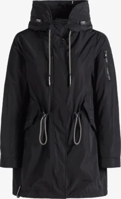 Khujo Parkas Tussenparka Catharina Dames Zwart
