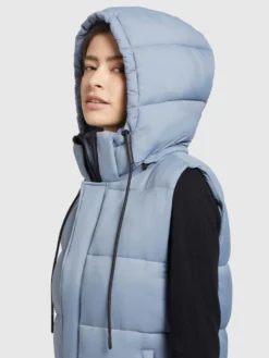 Khujo Bodywarmers Bodywarmer Eden Dames Lichtblauw -Kleding Verkoop 3b399bb52555572214a9990a6c059b67 scaled