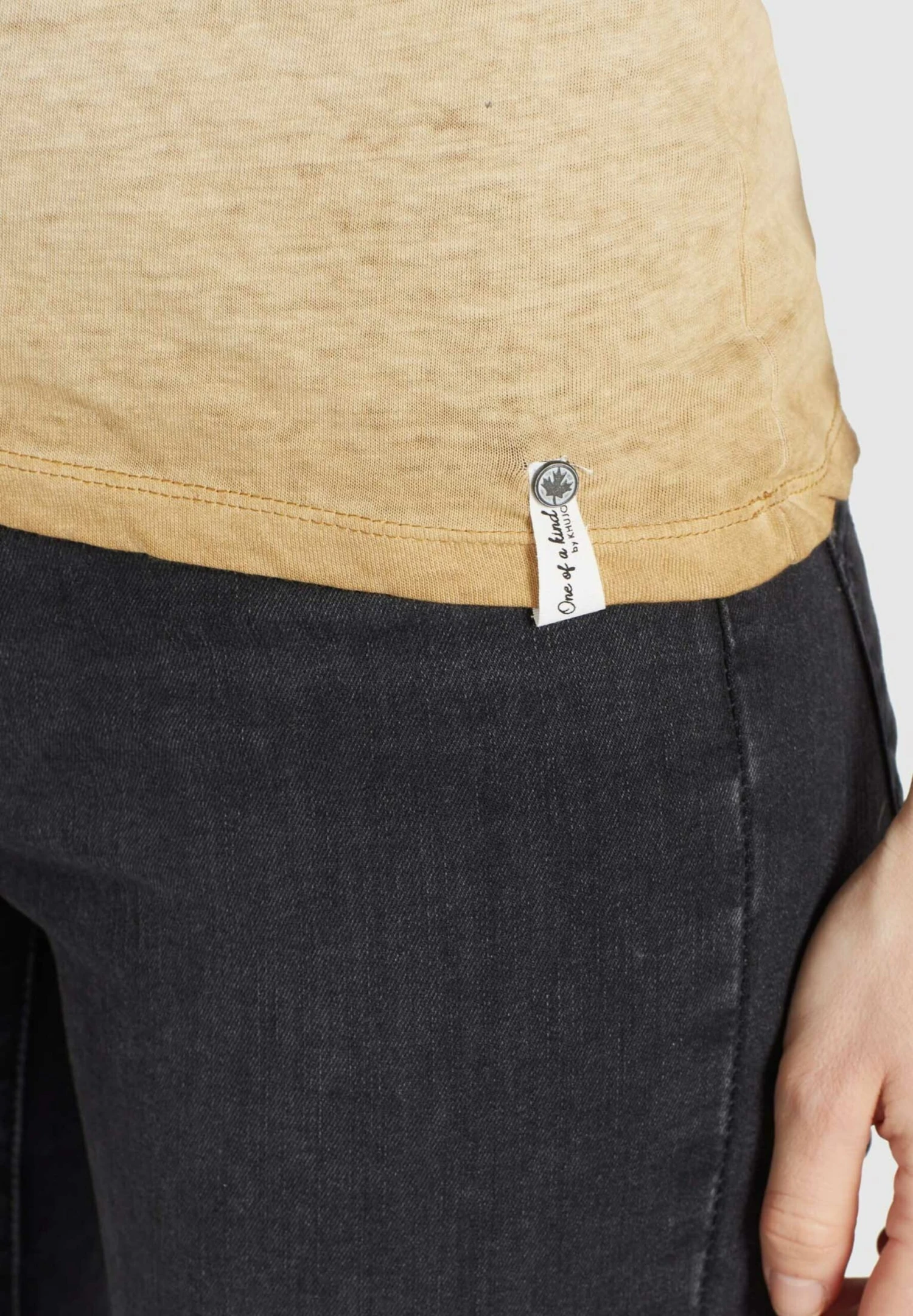 Khujo T-shirts Shirt PERGOLA Dames Lichtgeel 7 Khujo T-shirts Shirt PERGOLA Dames Lichtgeel - Image 7