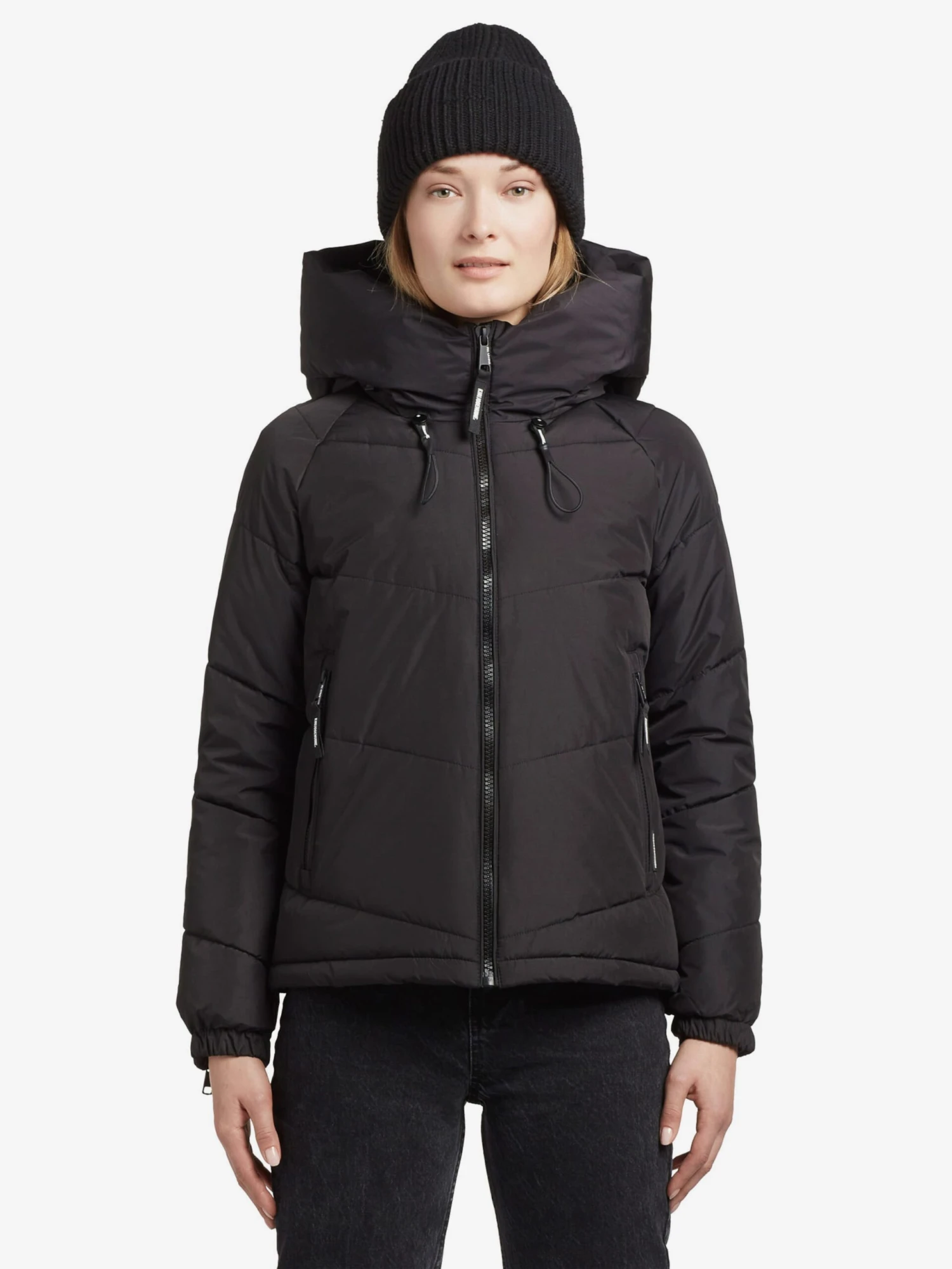 Khujo Winterjassen Winterjas Esila Dames Zwart 2 Khujo Winterjassen Winterjas Esila Dames Zwart - Image 2