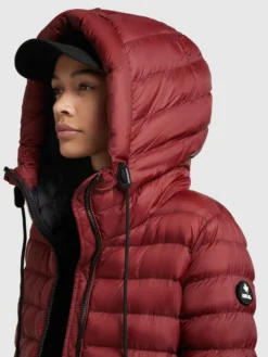Khujo Winterjassen Winterjas Lona Shine Dames Roestrood -Kleding Verkoop 445da76d28b2972654753bbcae6a8c7e scaled