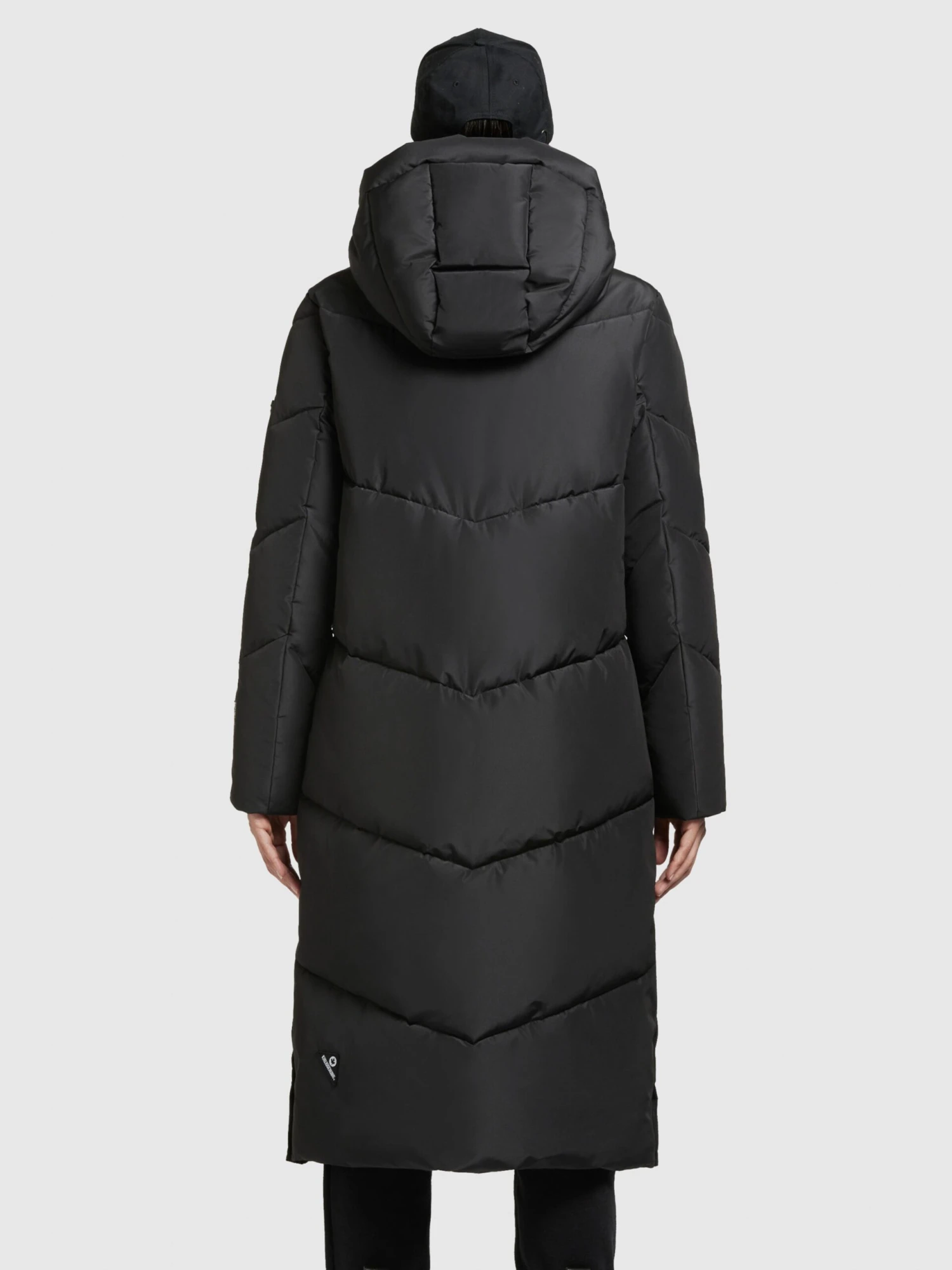 Khujo Tussenmantels Tussenmantel Sonje3 Dames Zwart 4 Khujo Tussenmantels Tussenmantel Sonje3 Dames Zwart - Image 4