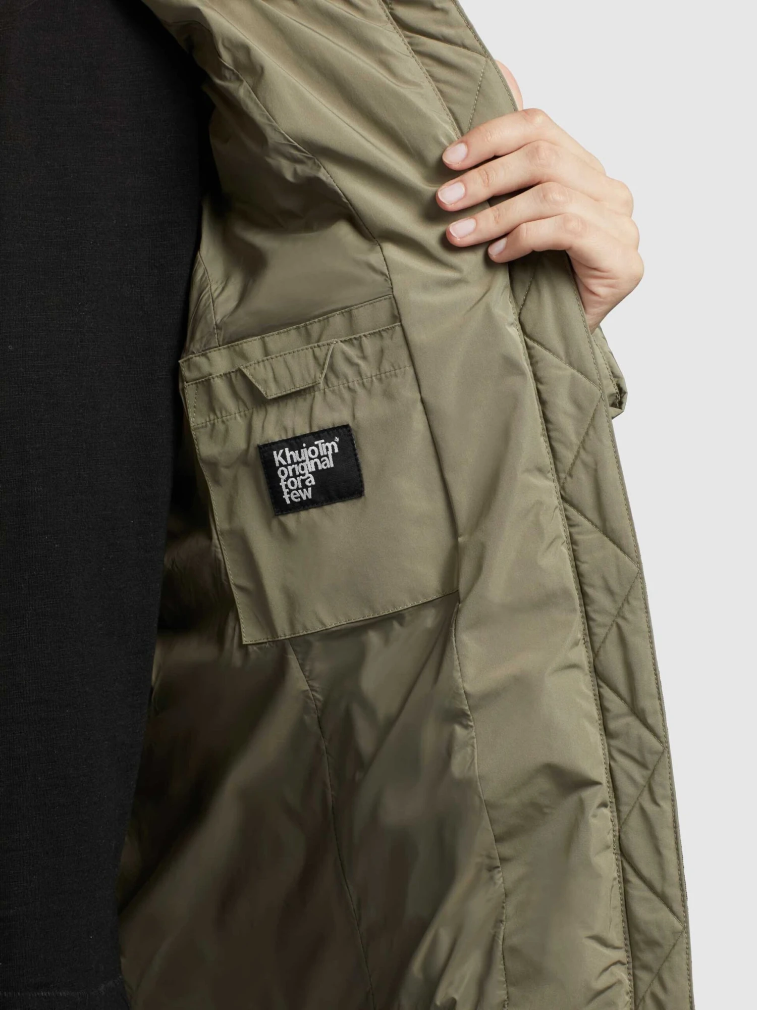Khujo Winterjassen Winterjas FORMIN Dames Groen / Kaki 2 Khujo Winterjassen Winterjas FORMIN Dames Groen / Kaki - Image 2