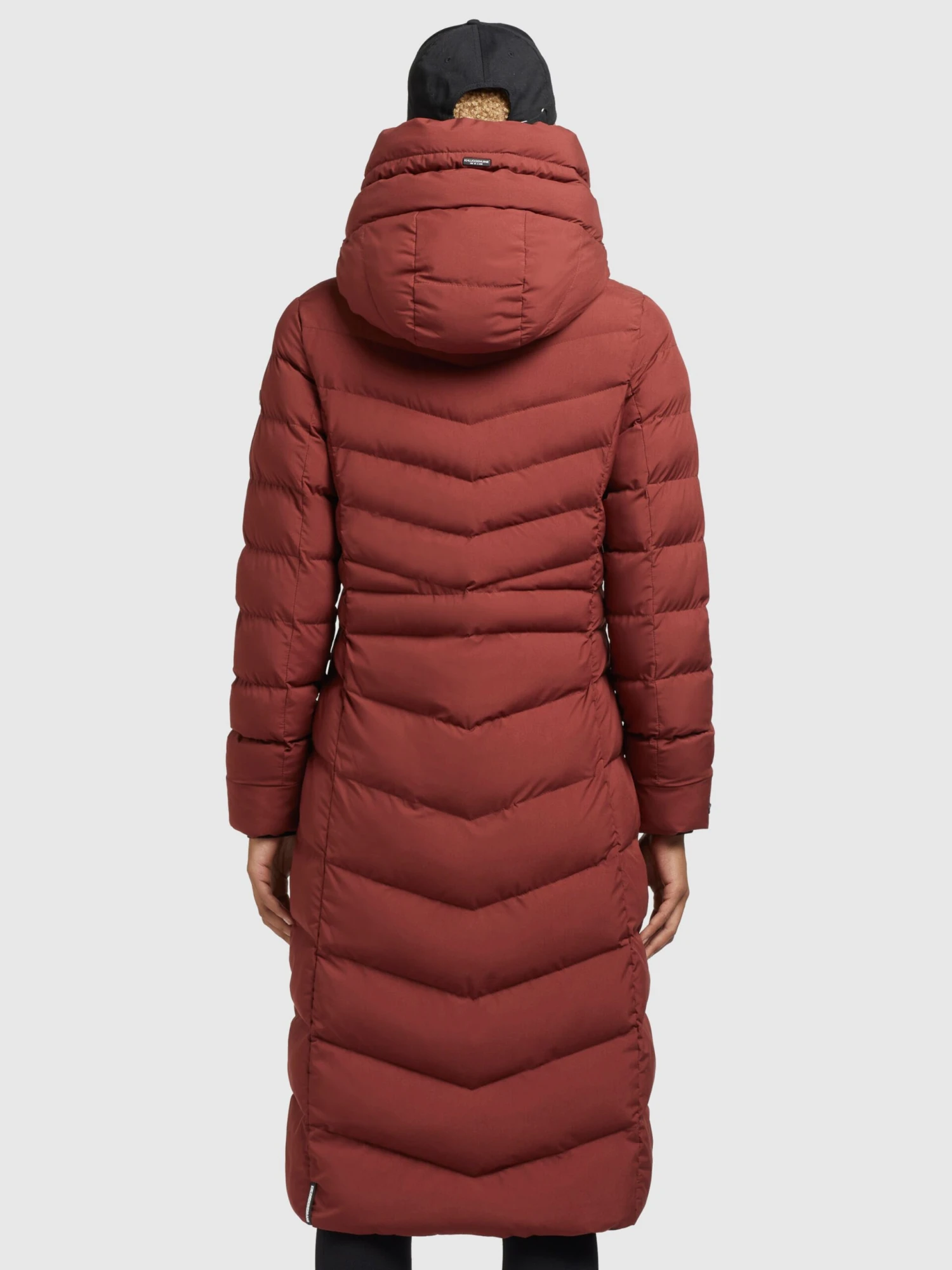 Khujo Wintermantels Wintermantel Ingram Dames Roestrood 3 Khujo Wintermantels Wintermantel Ingram Dames Roestrood - Image 3