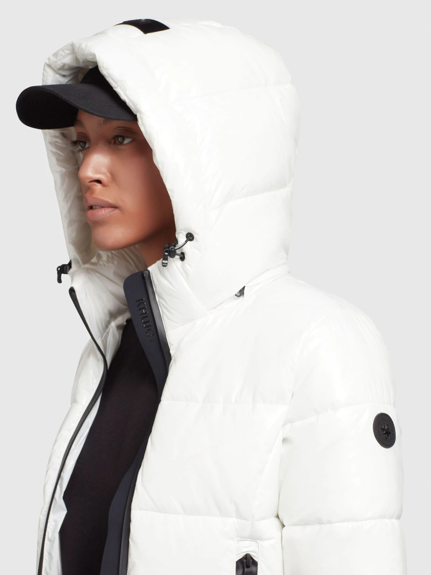 Khujo Winterjassen Winterjas Fala Dames Wit 7 Khujo Winterjassen Winterjas Fala Dames Wit - Image 7